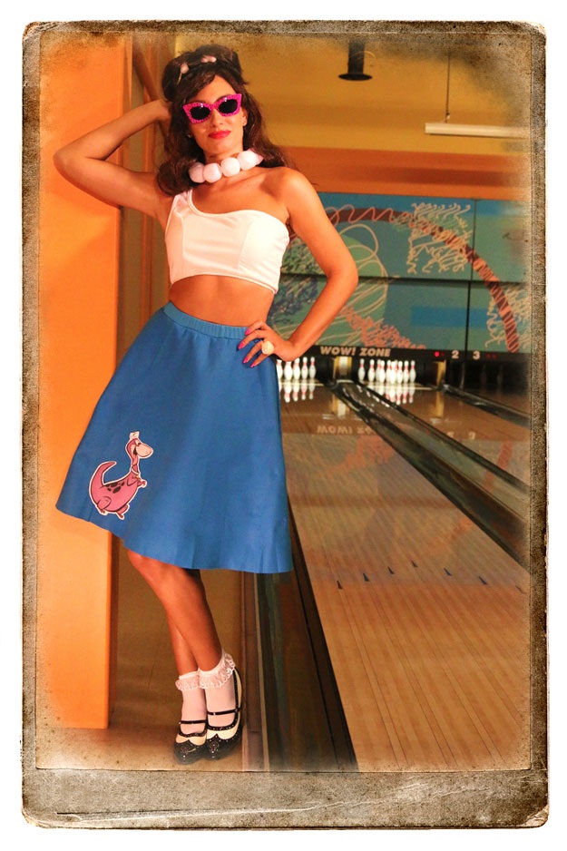 Flintstones Dino Poodle Skirt