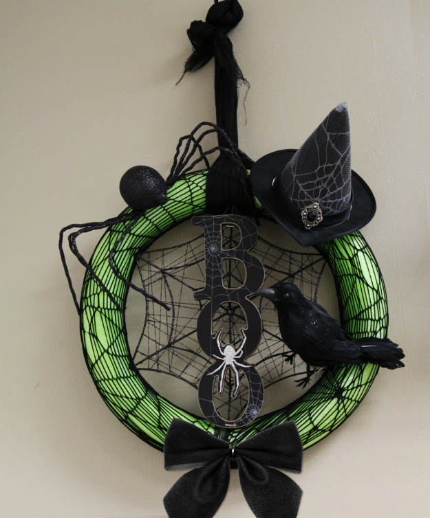 Boo Witch Wreath