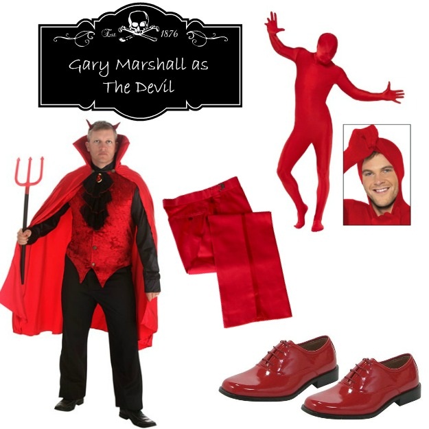 DIY Hocus Pocus Halloween Costume for Gary Marshall as the Devil