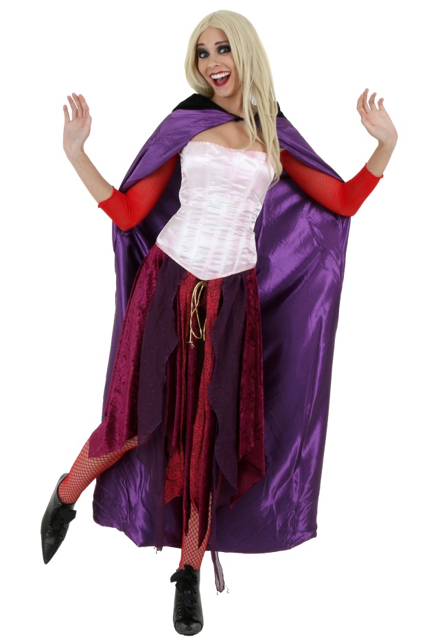 Hocus Pocus Sarah Sanderson Cosplay Costume Adult Party Dress Outfit Hallow...
