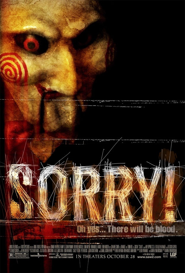 Sorry Saw Movie Poster
