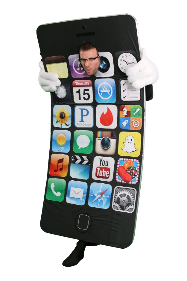 DIY Halloween Costume iPhone 6 Bendgate