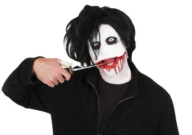 DIY Creepypasta Jeff the Killer Costume HalloweenCostumes Blog