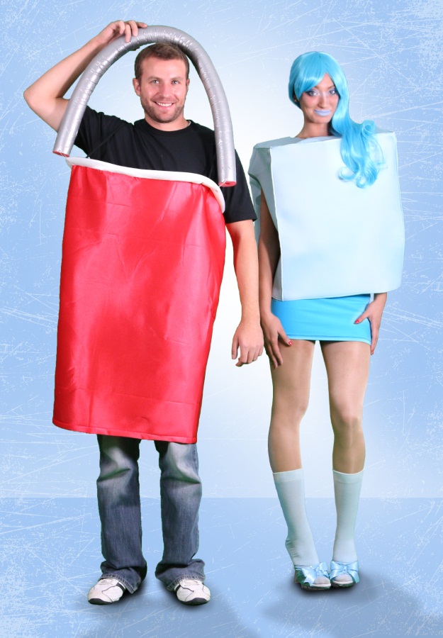 Ice Bucket Challenge Couples Costume Idea - HalloweenCostumes.com Blog