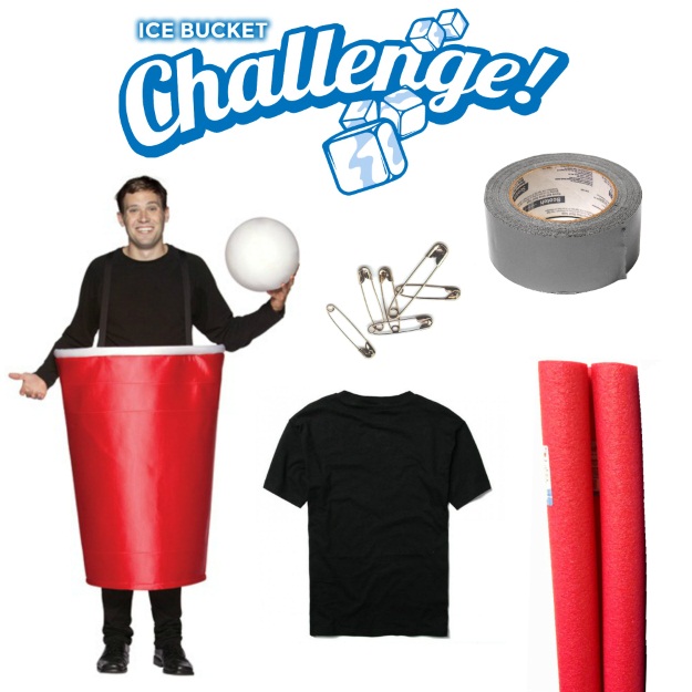 Mens Ice Bucket Challenge Costume