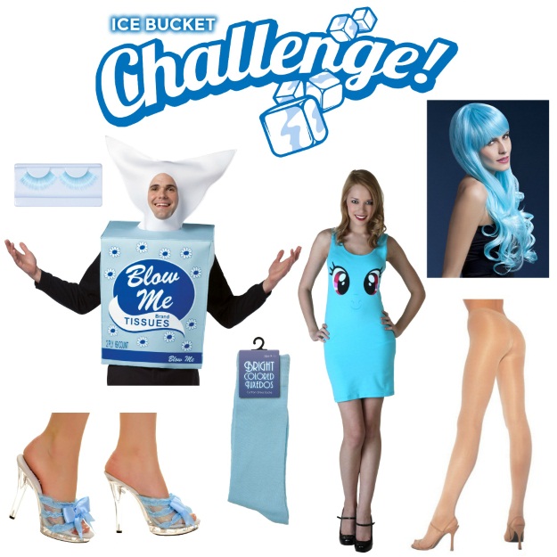 Womens Ice Bucket Challenge Costume