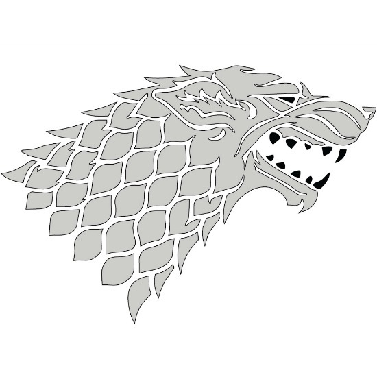 targaryen pumpkin stencil