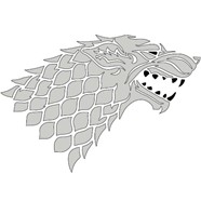 Targaryen Pumpkin Stencil