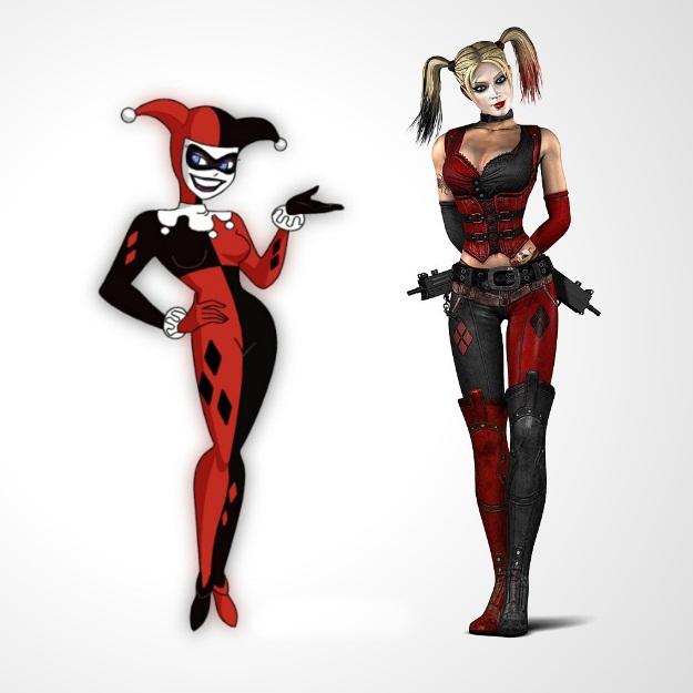 Harley Quinn Arkham Asylum Animated Series