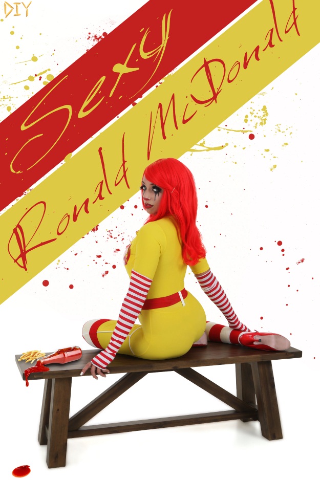 Sexy Ronald McDonald Costume