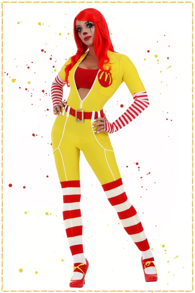 Womens Ronald McDonald Costume