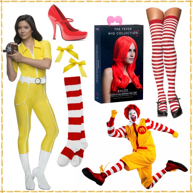 How to make a sexy Ronald McDonald costume