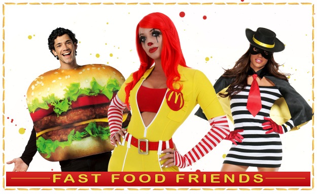 Fast Food Themed Group Costume Idea