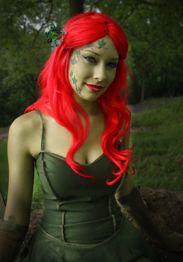 poison ivy character makeup