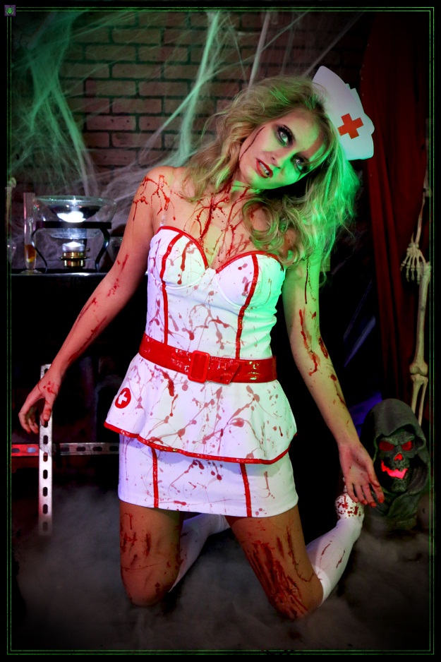 Scary Sexy Nurse Halloween Costume