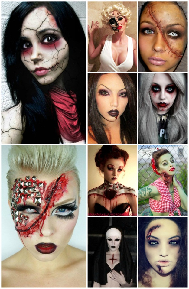 Scary Sexy Makeup Ideas from Pinterest