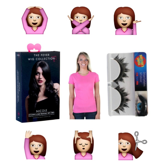 Pink Shirt Emoji Costume DIY