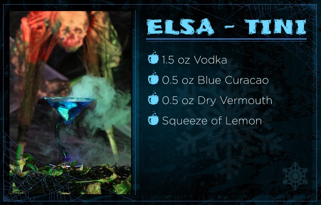 Frozen Drink Recipe ElsaTini