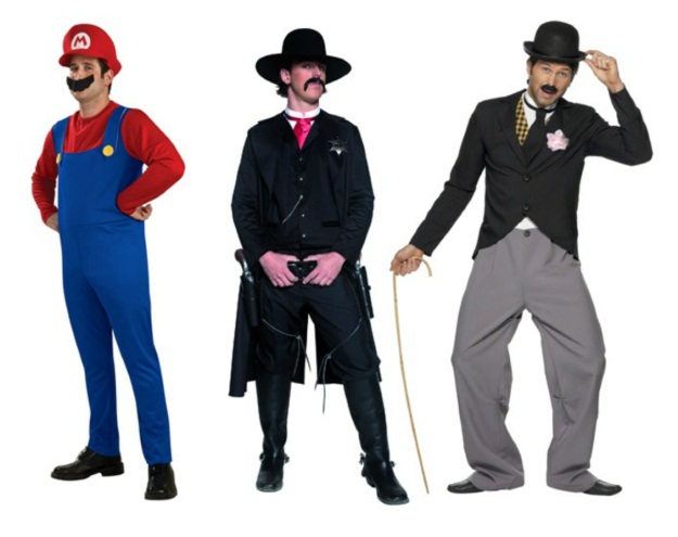 halloween costumes with mustaches