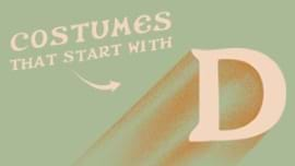 Letter D Costumes