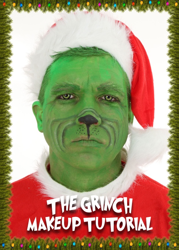 How To Do the Grinch Makeup
