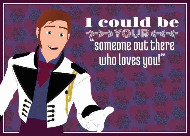 Hans from Frozen Valentine