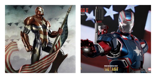 Iron Patriot Armor Costume