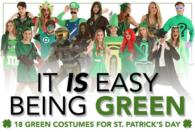 It Is Easy Being Green 18 Green Costumes For St Patricks Day