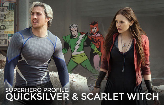 Avengers Age of Ultron Scarlet Witch and Quicksilver