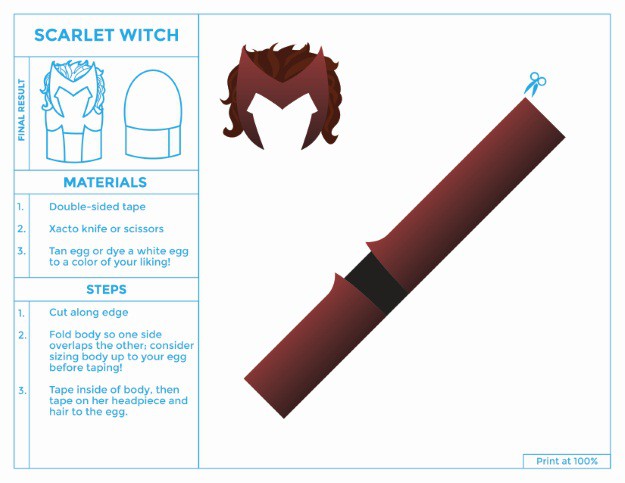 Scarlet Witch Easter Egg Costume