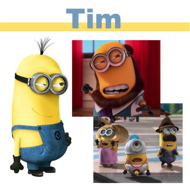 whats the three minions names