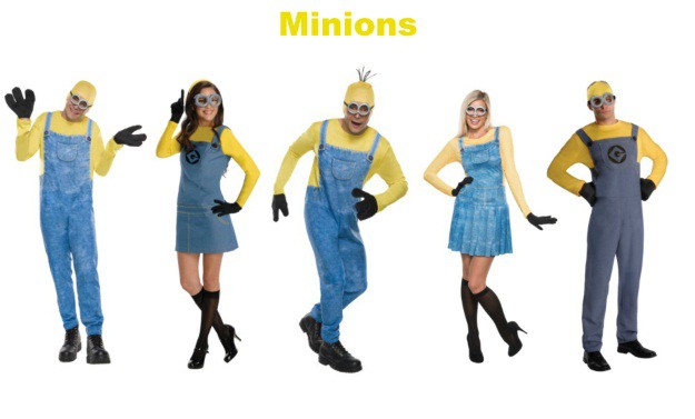 Minions Group Halloween Costumes