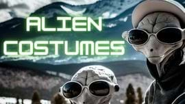 HalloweenCostumes.com Small Oversized Alien Costume for Kids, Black/Green