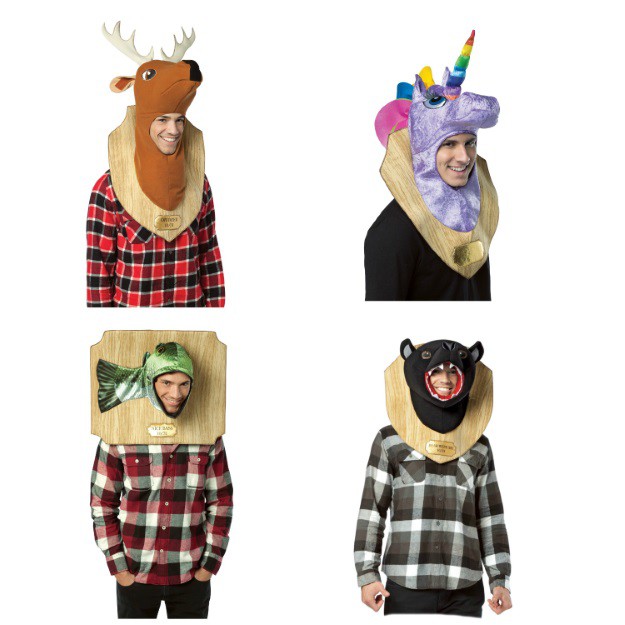 Funny Trophy Head Halloween Costumes