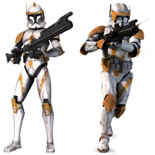 Commander Cody Armor Phase I Phase II