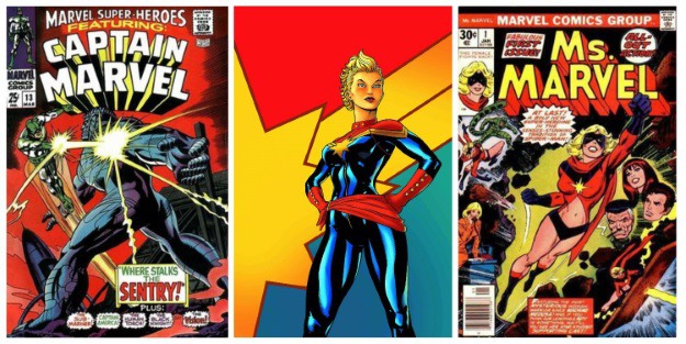 Women in Comics Captain Marvel