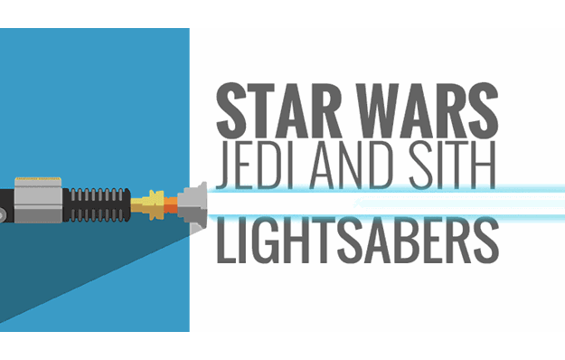 Star Wars Lightsabers Infographic Header