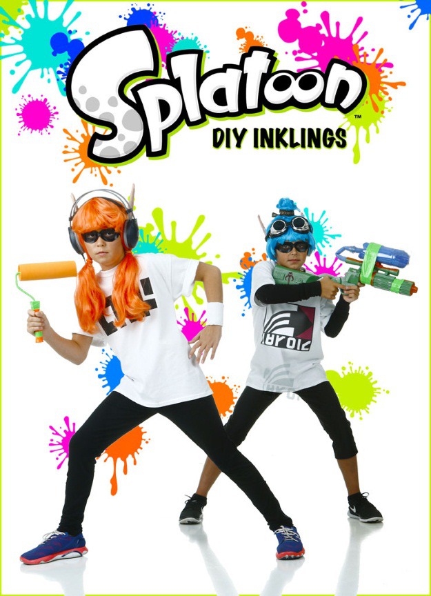 DIY Splatoon Inklings Costumes Blog