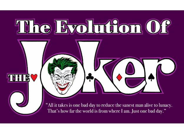 Evolution of Joker Infographic