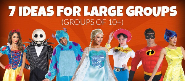 Halloween Costumes for Large Groups