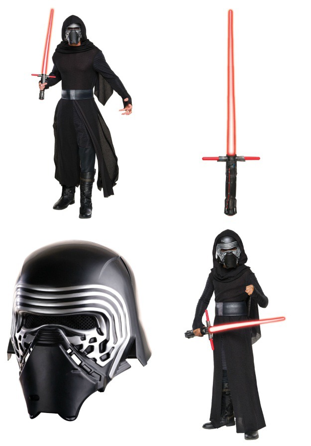 Kylo Ren Costume Collage