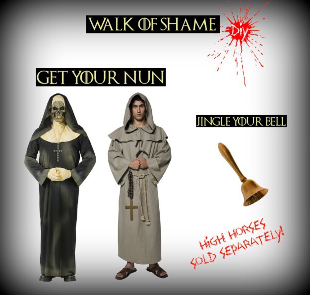 DIY Shame Nun Costume