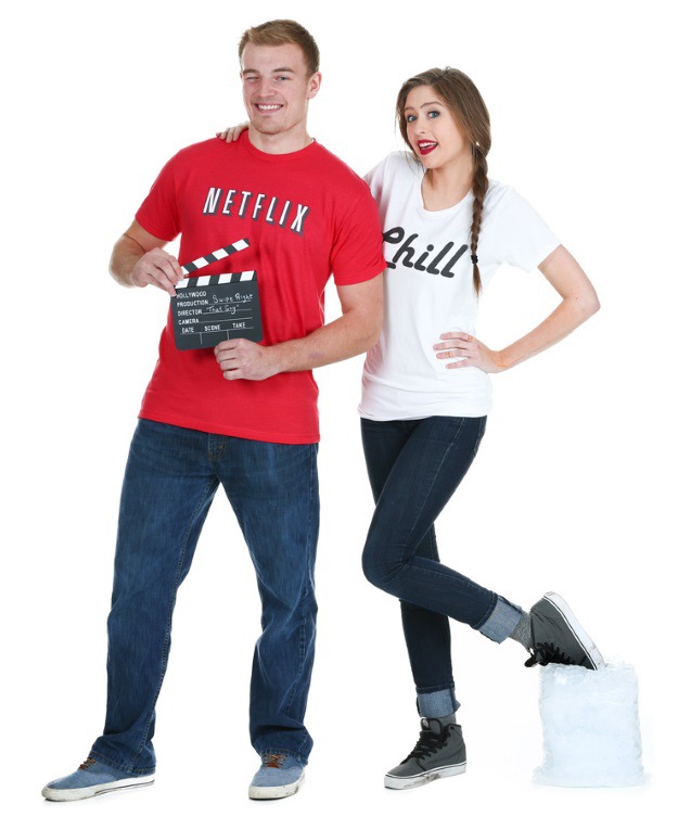 funny couples halloween shirts