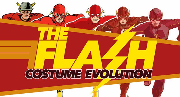 flash costumes through the years