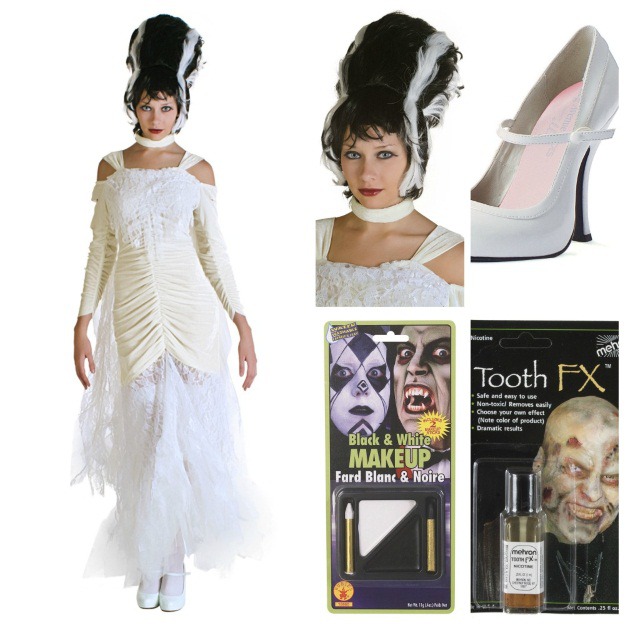 Frankenstein's Bride Costume Dress