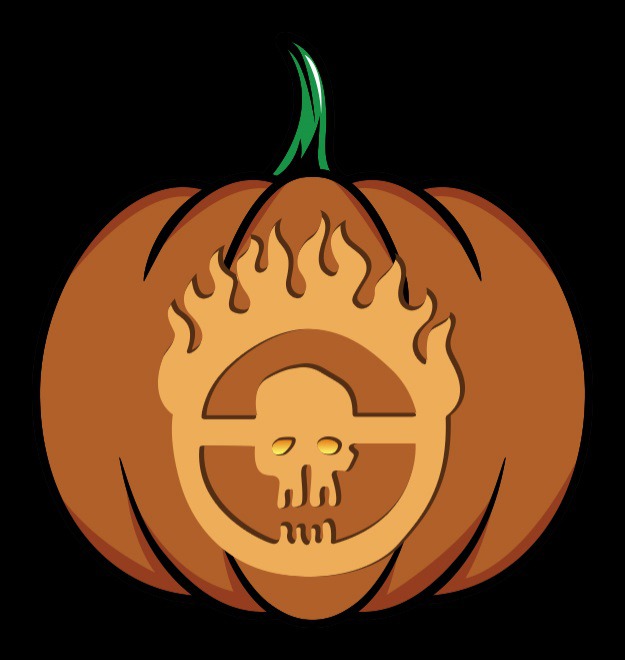 madmax pumpkin stencil