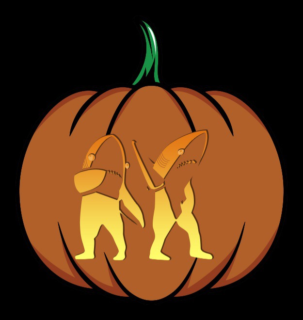 patriots logo pumpkin stencil