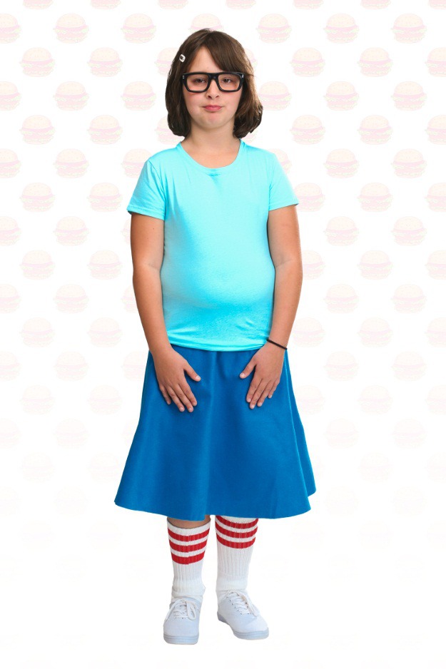 Coolest Homemade Tina Belcher Costume from Bob's Burgers  Tina belcher  costume, Bob's burgers halloween costume, Bobs burgers costume