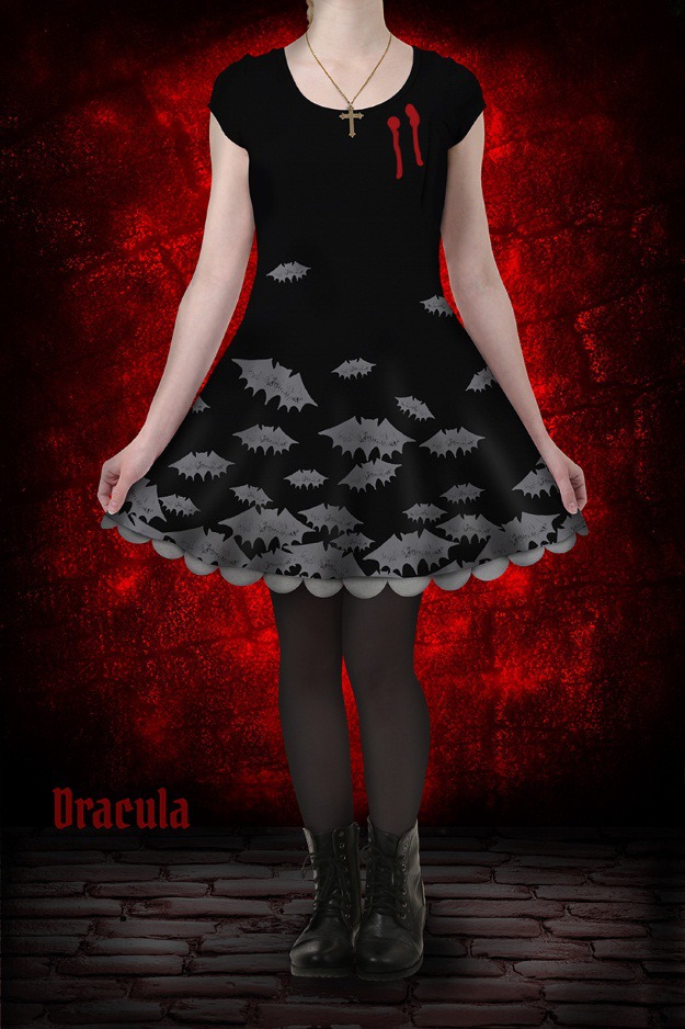 Dracula Skater Dress