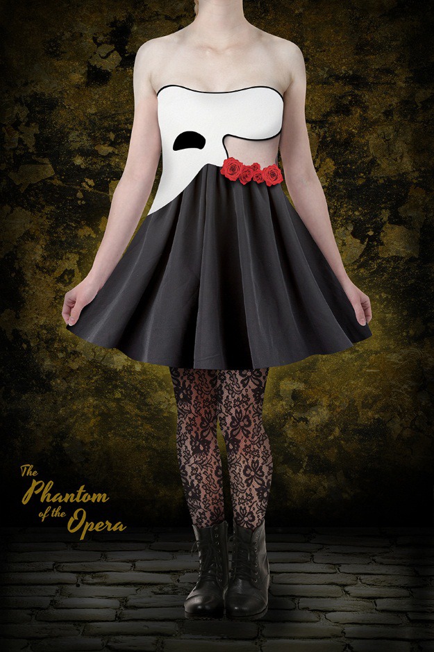 The Phantom of the Opera Skater Dress